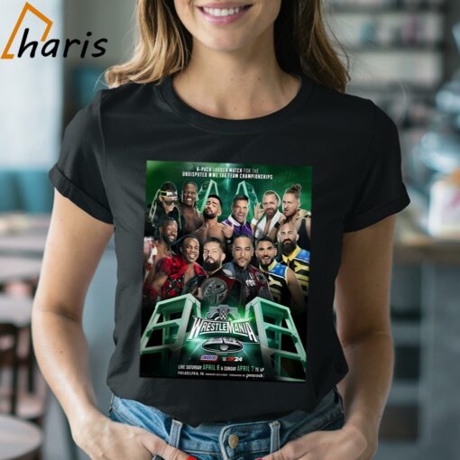 The 6-pack Ladder Match For The Undisputed Wwe Tag Team Championships T-shirt