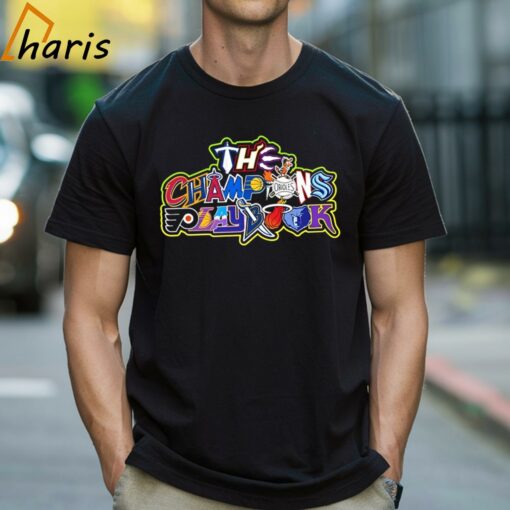 The Champions Playbook Design All Team Logo Shirt