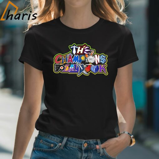 The Champions Playbook Design All Team Logo Shirt