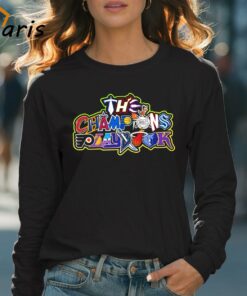 The Champions Playbook Design All Team Logo Shirt 4