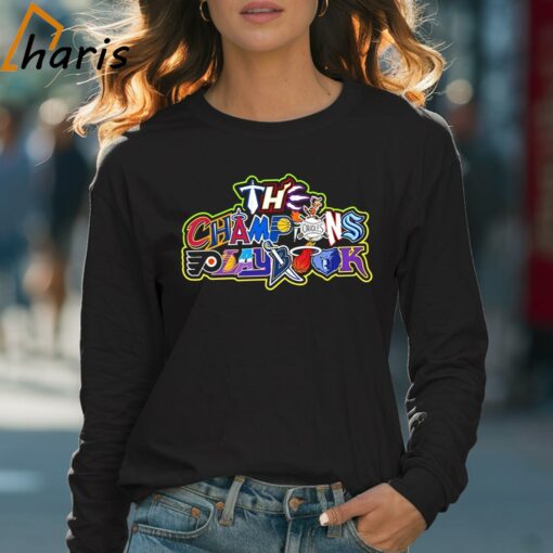 The Champions Playbook Design All Team Logo Shirt