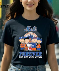 The Peanuts Characters Forever Not Just When We Win New York Mets Shirt