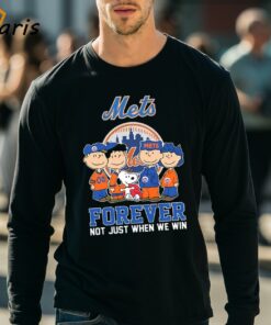 The Peanuts Characters Forever Not Just When We Win New York Mets Shirt 4