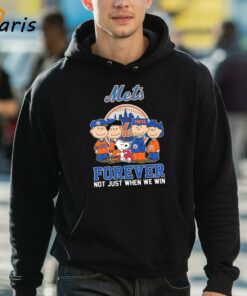 The Peanuts Characters Forever Not Just When We Win New York Mets Shirt 5