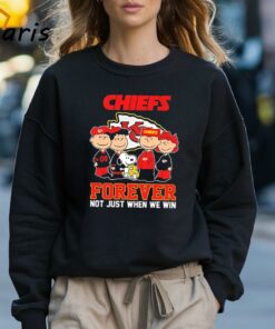 The Peanuts Movie Characters Kansas City Chiefs Forever Not Just When We Win Shirt 2 The Peanuts Movie Characters Kansas City Chiefs Forever Not Just When We Win Shirt 3