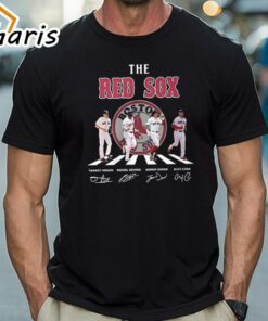 The Red Sox Abbey Road Signatures Shirt