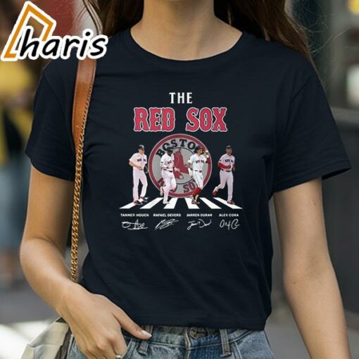 The Red Sox Abbey Road Signatures Shirt