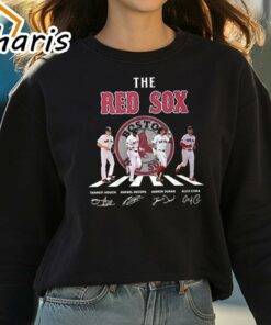 The Red Sox Abbey Road Signatures Shirt 3