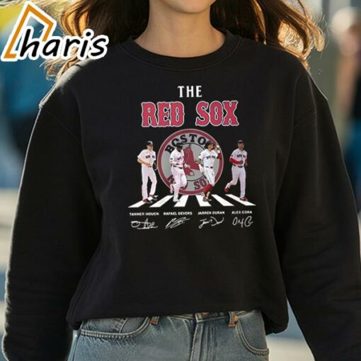 The Red Sox Abbey Road Signatures Shirt