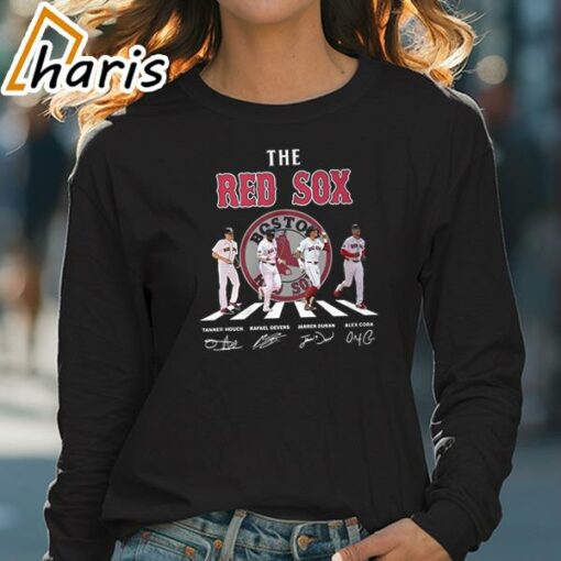 The Red Sox Abbey Road Signatures Shirt