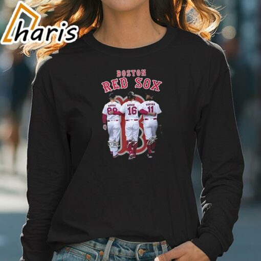 The Red Sox Signatures Black Unisex Shirt