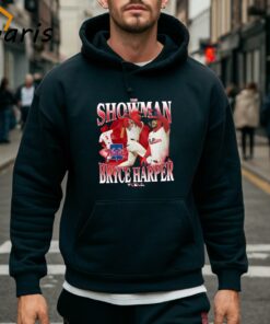 The Showman Bryce Harper Philadelphia Phillies Home Run Nickname T shirt 5