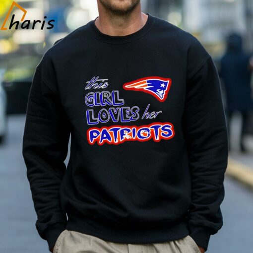 This Girl Loves Her New England Patriots Shirt