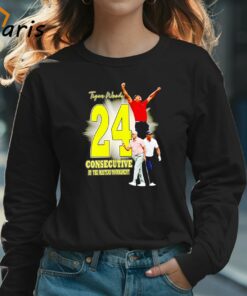 Tiger Woods 24 Consecutive At The Masters Tournament Shirt 3