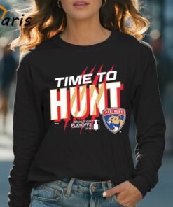 Time To Hunt Florida Panthers 2024 Stanley Cup Playoffs Shirt 4