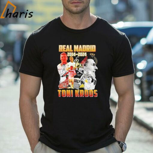 Toni Kroos 2014-2024 Forever Legend Of Real Madrid Football Club T-Shirt