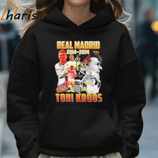 Toni Kroos 2014-2024 Forever Legend Of Real Madrid Football Club T-Shirt