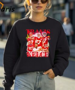 Travis Kelce Kansas City Chiefs Graphic Retro Shirt 4