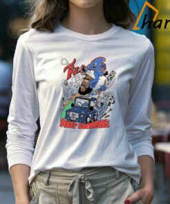 Tree A Ozuna De Los Bravos Keep Swinging Atlanta Braves Baseball Cartoon Shirt 4