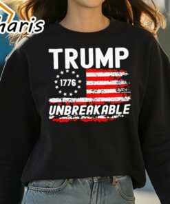 Trump Tougher Than Ever President Donald Trump Us Flag T-Shirt 2 Trump Tougher Than Ever President Donald Trump Us Flag T Shirt 3