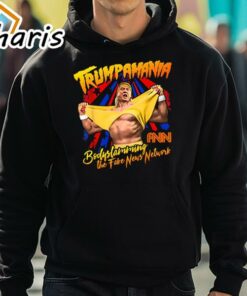 Trump Wrestling Meme Fake News Trumpamania Shirt 5