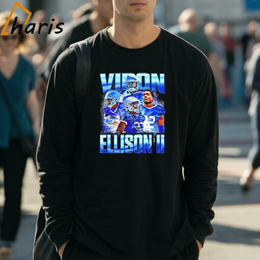 Tulsa Golden Hurricane Viron Ellison II Veii Graphic Shirt