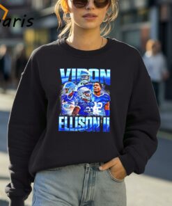 Tulsa Golden Hurricane Viron Ellison II Veii Graphic Shirt 4