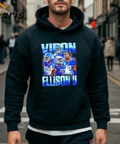 Tulsa Golden Hurricane Viron Ellison II Veii Graphic Shirt 5
