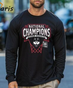UCONN Huskies 2024 NCAA Mens Basketball National Champions Bracket T shirt 3