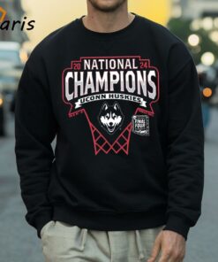 UCONN Huskies 2024 NCAA Mens Basketball National Champions Bracket T shirt 4