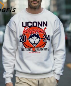 UCONN Repeat 2024 National Champions NCAA Men's Basketball Shirts 2 UCONN Repeat 2024 National Champions NCAA Mens Basketball Shirts 3