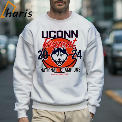 UCONN Repeat 2024 National Champions NCAA Men’s Basketball Shirts