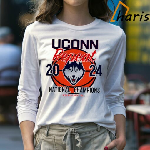 UCONN Repeat 2024 National Champions NCAA Men’s Basketball Shirts