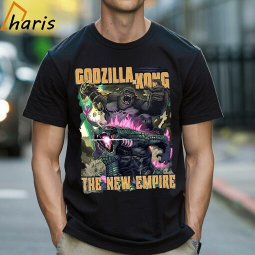 Vintage Godzilla vs. Kong The New Empire Movie Shirt