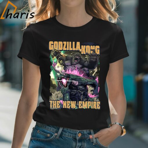 Vintage Godzilla vs. Kong The New Empire Movie Shirt