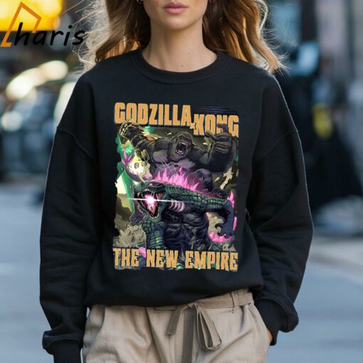 Vintage Godzilla vs. Kong The New Empire Movie Shirt