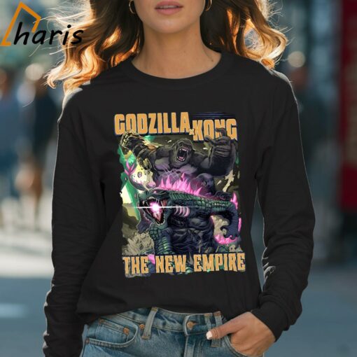 Vintage Godzilla vs. Kong The New Empire Movie Shirt