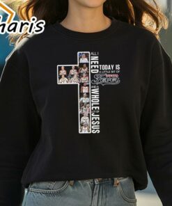 l All I Need Today Is A Little Bit Of Indiana Fever And A Whole Lot Of Jesus Shirt 3