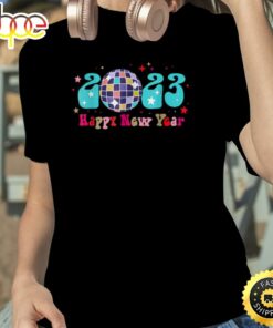 2023 Happy New Year Disco New Years Eve Party Hello 2023 Unisex Basic T-shirt