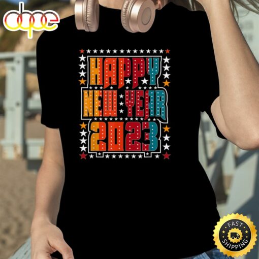 2023 Happy New Year Eve Party Party Men Women Kids Unisex Basic T-shirt