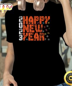 2023 Happy New Year Grunge Style Unisex Basic T-shirt