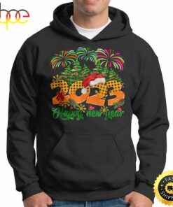 2023 Happy New Year Plaid New Years Eve Party Supplies Unisex Basic T-shirt
