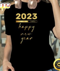 2023 Loading Happy New Year Unisex Basic T-shirt