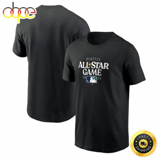 2023 MLB All-Star Game Essential Black T-shirt