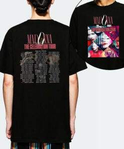 2023 Madonna Four Decades The Celebration World Tour T-Shirt