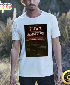 2023 Twice Ready To Be 5th World Tour Unisex T-shirt