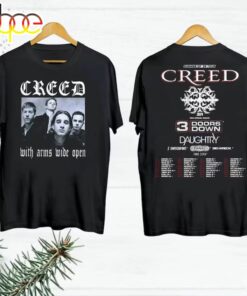 2024 Creed Band Tour Vintage T-Shirt