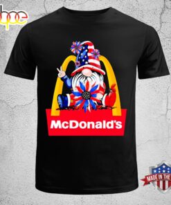 2024 Gnomes McDonald’s 4th Of July Independence Day Unisex T-Shirt