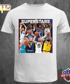 2024 NBA Superstars Wall Calendar Unisex T-shirt