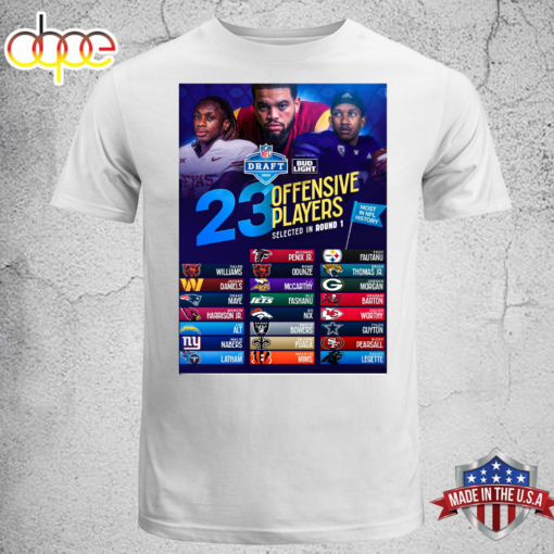 2024 NFL Draft A Record-breaking Night 1 Unisex T-shirt